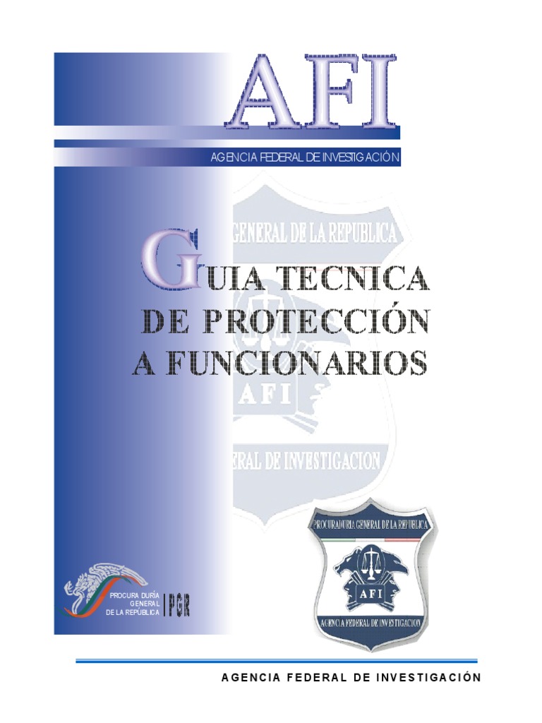 Guia de Proteccion A Funcionarios PDF | PDF | Vigilancia | Planificación