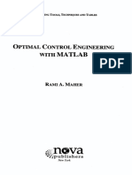 Optimal Control Engineering Matlab: - V-Publishers