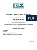 Constancia de Capacitación en La Tarea-Anexo 5