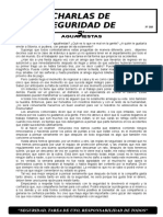 Charlas de seguridad No103: Seguridad, tarea de uno, responsabilidad de todos