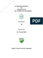Internship Report Askari Bank LTD