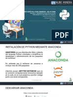 Instalación de Python y Jupyter Notebook con Anaconda