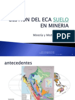 Gestion Del Eca Suelo en Mineria