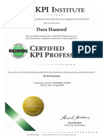 C KPI Certified