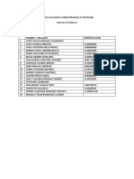 Lista de Estudiantes Tukuikuna Seleccion Viaje