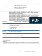 TTC - Thermodynamics and Heat Transfer: Teaching Unit: Academic Year: Coordinating Unit