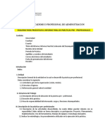 Esquema Informe Final