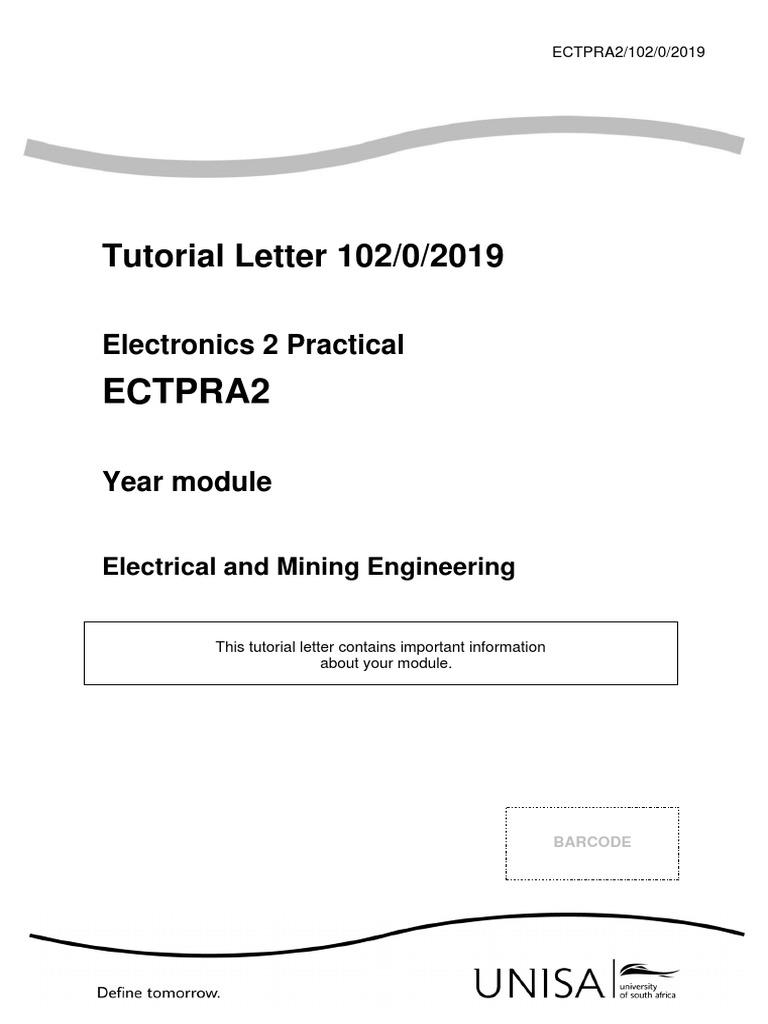 Tl102 0 2019 Electronics2practical Yeartemplate New One Pdf Field