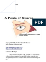 A Puzzle of Squares