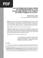 MOORE, Michael. Victims and Retribution - A Reply to Professor Fletcher