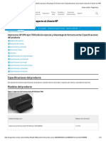 Impresoras HP Officejet 7000 Edición Especial y Advantage de Formato Ancho - Especificaciones Del Producto - Soporte Al Cliente de HP®