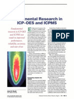 Fundamental Research in Icp-Oes and Icpms