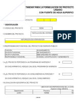 Ficha Estandar Alcantarillado