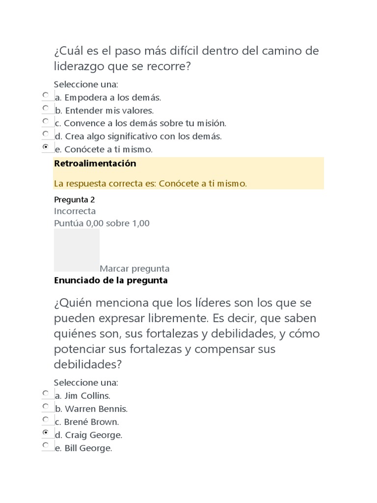 Autoconocimiento en el Liderazgo | PDF | Relaciones personales, crianza ...