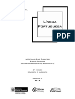 Língua Portuguesa: Fundação Cecierj P - V S