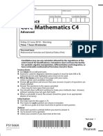 Questionpaper Unit4 (6666) June2018 PDF