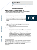 Hhs Public Access: Non-Ige Mediated Food Allergy Syndromes