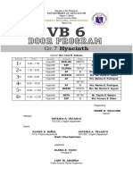 Door Program Format