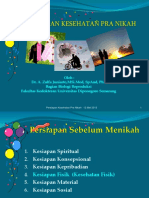 Oleh: Dr. A. Zulfa Juniarto, Msi - Med, Spand, PHD Bagian Biologi Reproduksi Fakultas Kedokteran Universitas Diponegoro Semarang