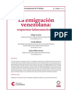 La Emigración Venezolana - Respuestas Latinoamericanas