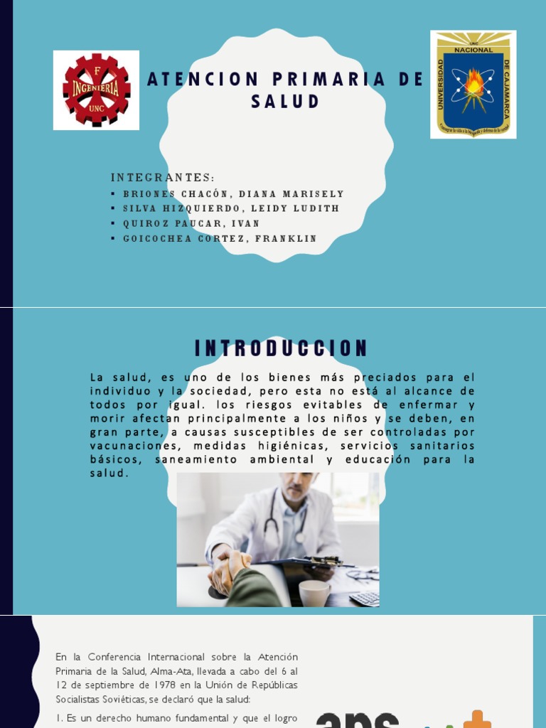 Importancia de la Atención Primaria | PDF | Sistema de salud | Esfera ...
