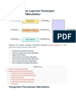 Akuntansi Dan Laporan Keuangan Perusahaan Manufaktur