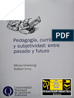 Pedagogía, Currículo y Subjetividad PDF