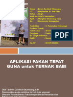 Presentasi Pelatihan Ternak Babi Samosir PDF