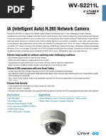 Ia (Intelligent Auto) H.265 Network Camera: Extreme Image Quality For Evidence Capturing Under Challenging Conditions