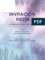 INVITACIÓN