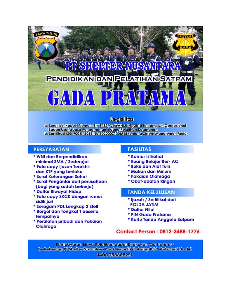 Pelatihan Satpam
