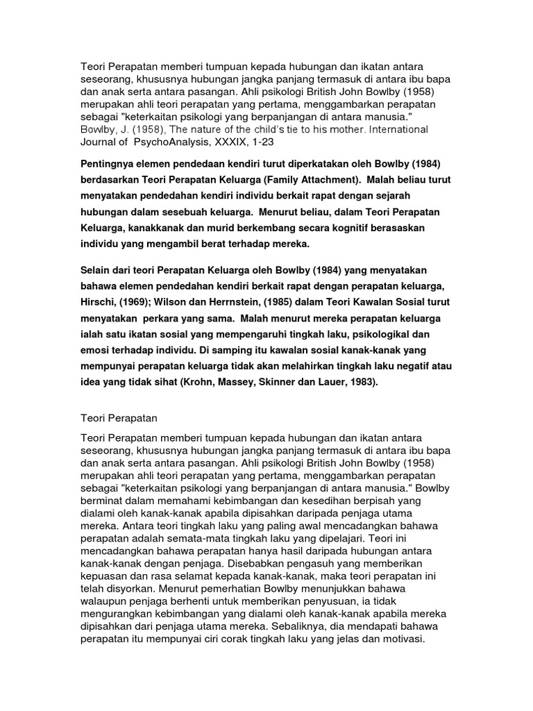 Teori Perapatan Pdf