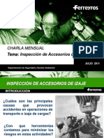 Inspección de Accesorios de Izaje - JULIO 2011