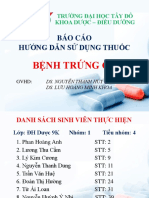 HDSDT-Bệnh Trứng Cá