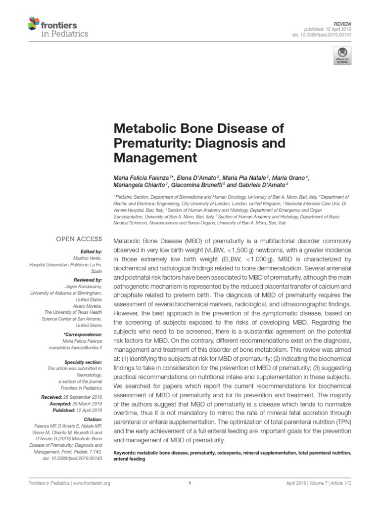 2019 EMOP Diagnóstico y Manejo | PDF | Preterm Birth | Vitamin D