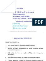 Ieee 802.16 Family of Standards Qos Management Application Requirements Scheduling Schemes Classification Scheduling Architectures