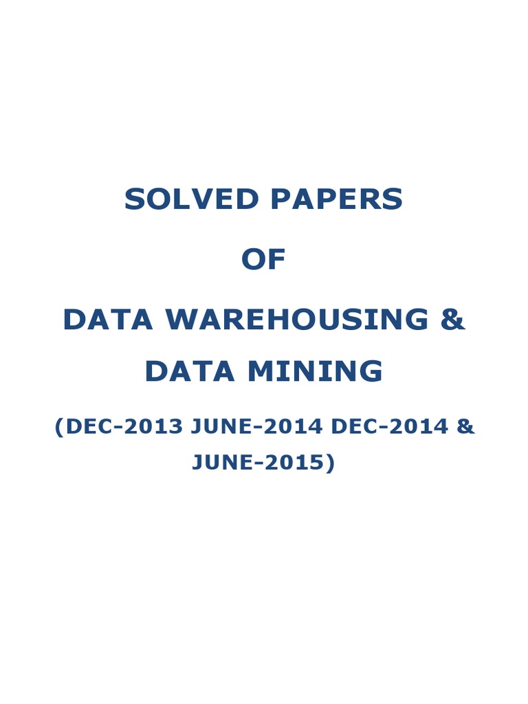research papers on data warehousing free download