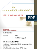 Susu Dan Produk Olahannnya: Oleh: Hj. Wiwit Estuti, S.TP, M.Si