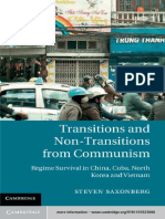 Transitions and Non-Transitions From Communism