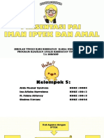 Presentasi - Iman Iptek Dan Amal - KLP5