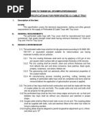 Technical Specifications For Perforated Gi Cable Tray: Annexure To Tender No. Dps/Mrpu/Prpd/Eng/6237