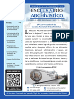 Boletín Escenario Archivístico #1