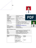 Curriculum Vitae Hambali Humam Macan