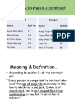 Capacity to make contracts under 40 characters