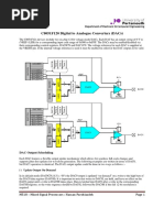 C8051F120 Digital To Analogue Converters (Dacs) : Dac Output Scheduling