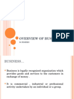 Overview of Business