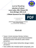 Journal Reading- Induction of Labour Ppt