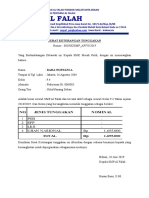 Surat Keterangan SMP