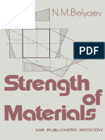 Belyaev Strength of Materials Mir 1979 PDF