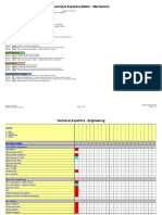 Expertise Matrix - Piping Engineering - Houston - To India